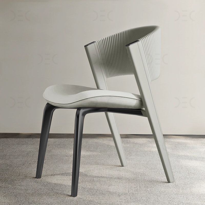 Стул DUOMO Серый + Черный