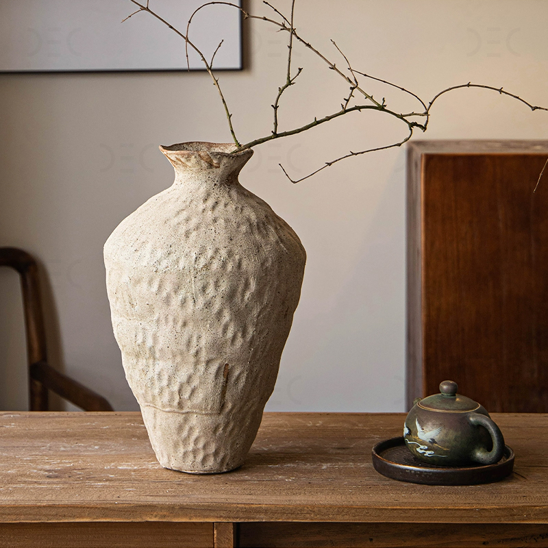 Ваза SNOWFALL Кремовый меланж. Размер M