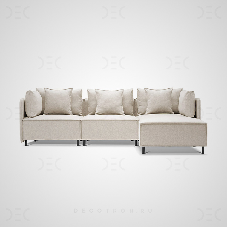 Угловой диван BRIGHTON A Кремовый. Размер M